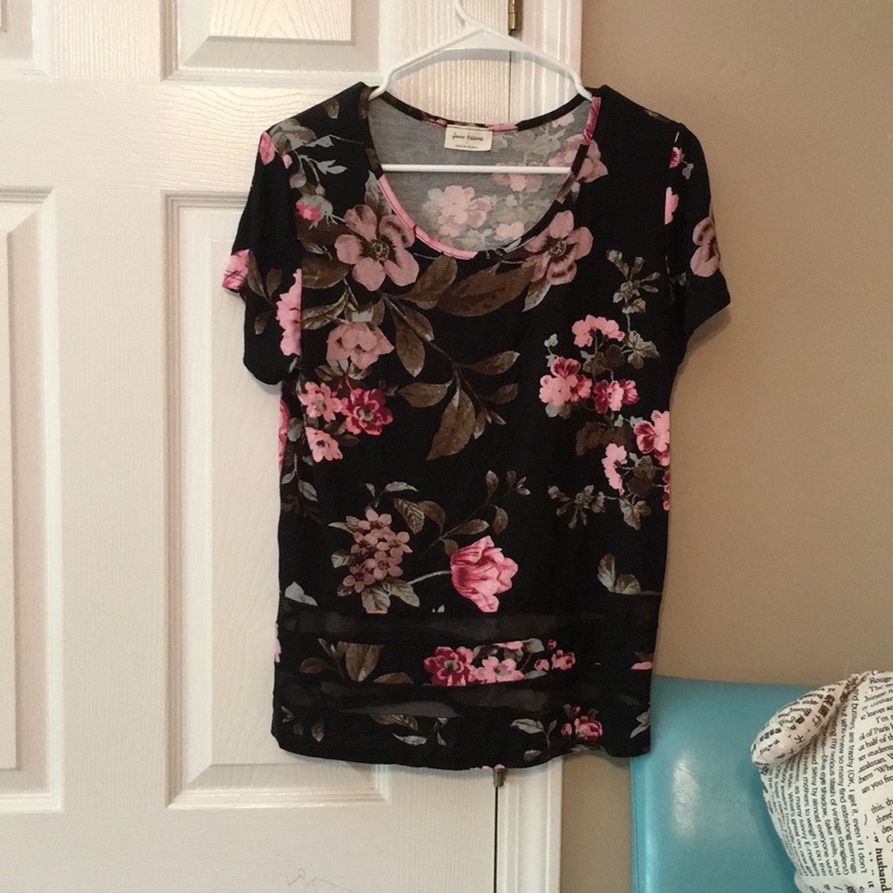 Floral Silky Larger Blouse